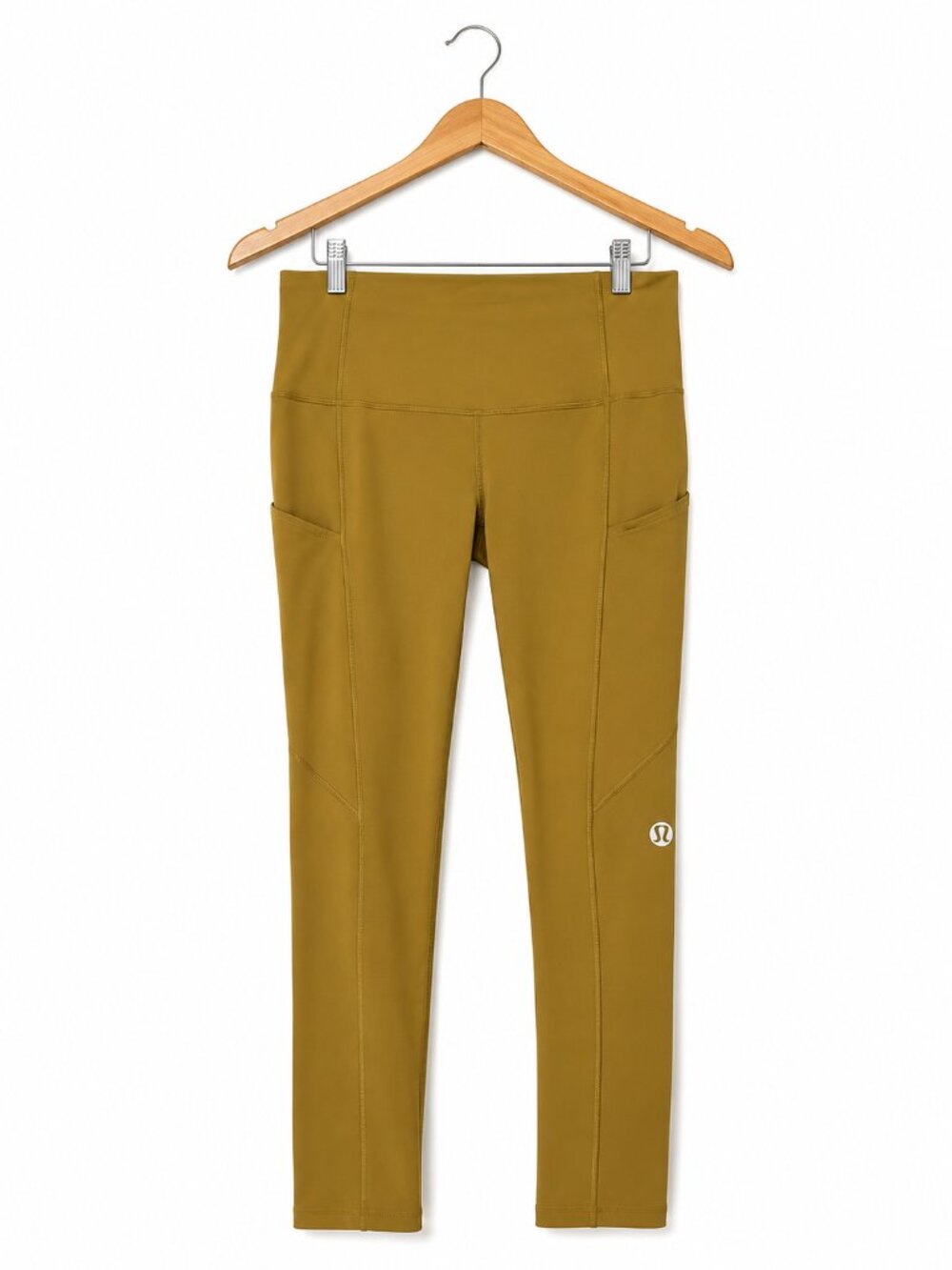 lululemon Mustard Gold High Rise Pocket Leggings